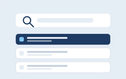 Search rankings illustration
