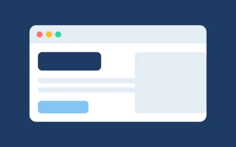 Interface wireframe illustration